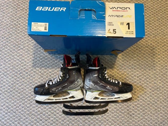 Used Bauer Size 4.5 Vapor Hyperlite Hockey Skates
