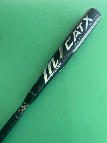 Used Kid Pitch (9YO-13YO) 2023 Marucci CAT X Vanta Bat USSSA Certified (-5) Composite 25 oz 30"