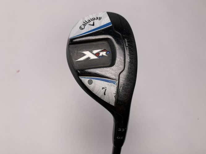 Callaway XR OS 7 Hybrid 33* Mitsubishi Rayon Bassara 50x5ct Ladies Graphite RH