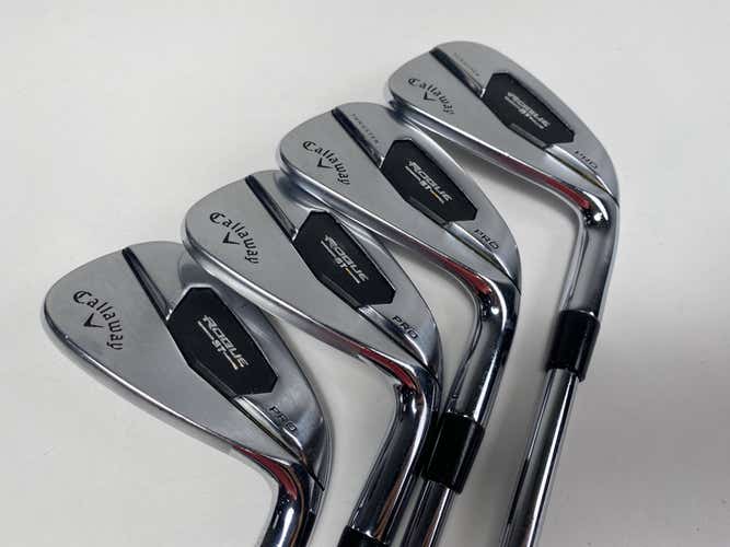 Callaway Rogue ST Pro Iron Set 6-9 Project X LZ 6.0 120g Regular Steel Mens RH