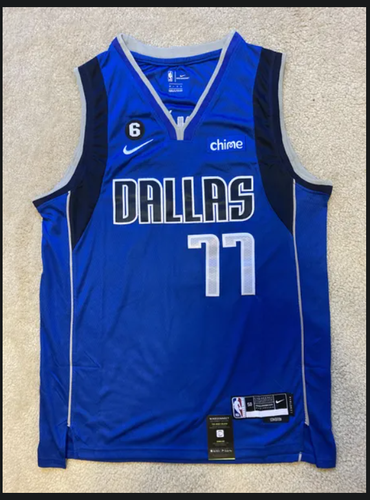 NEW - Mens Stitched Nike NBA Jersey - Luka Doncic - Mavericks - L-XXL