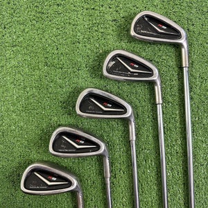 Taylormade R9 Iron Set Regular Flex Steel 4-9 Irons No 6 Iron RH -1” Short