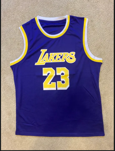 LeBron James Jersey - Mens XS-XL - Purple - Lakers