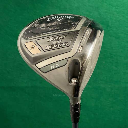 Callaway 2023 Great Big Bertha 9° Driver Project X Denali 60g 6.0 Graphite Stiff