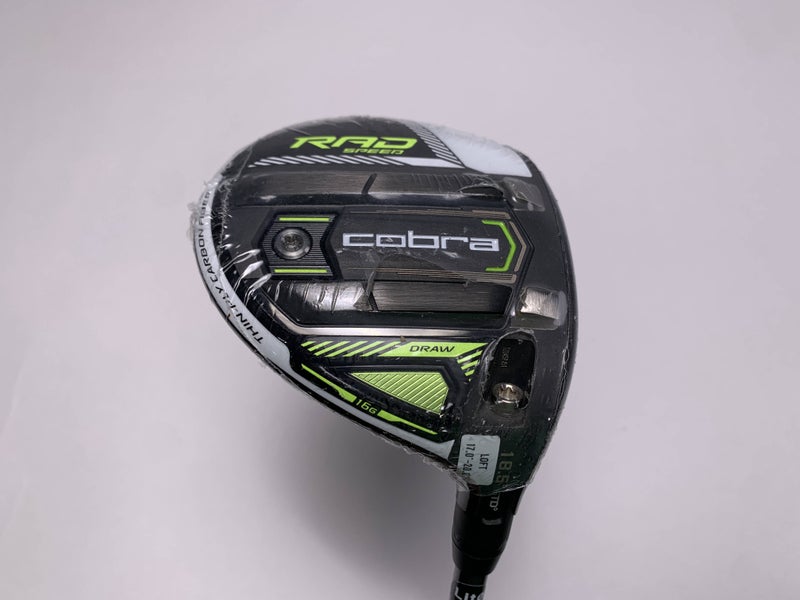 Cobra RAD Speed 5 Fairway Wood 18.5* EvenFlow Riptide CB 5.0 40g Senior RH NEW