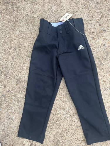 Used Adidas Black XXS Baseball Pants