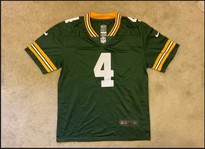 NEW - Mens Stitched Nike NFL Jersey - Brett Favre - Packers - S-3XL