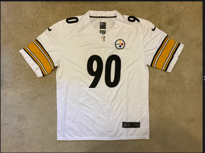 NEW - Men's Stitched Nike NFL Jersey - TJ Watt - Steelers - XXL