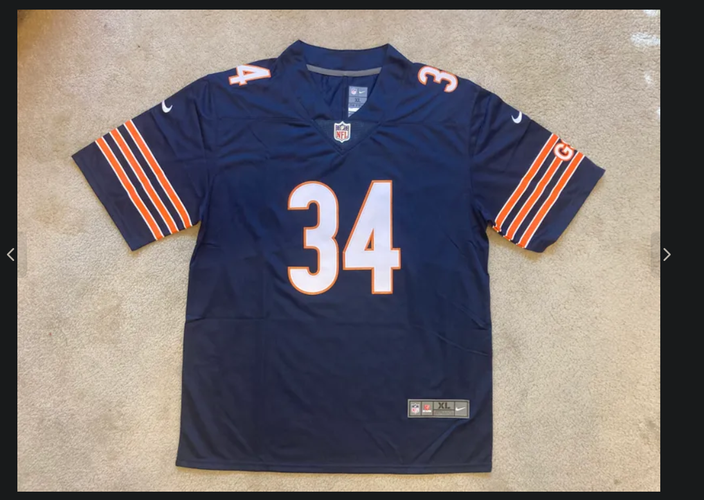 NEW - Men's Stitched Nike NFL Jersey - Walter Payton - Bears - S-XL