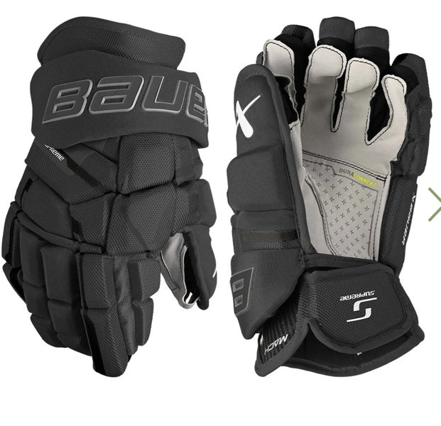 Bauer Supreme Mach gloves 14”