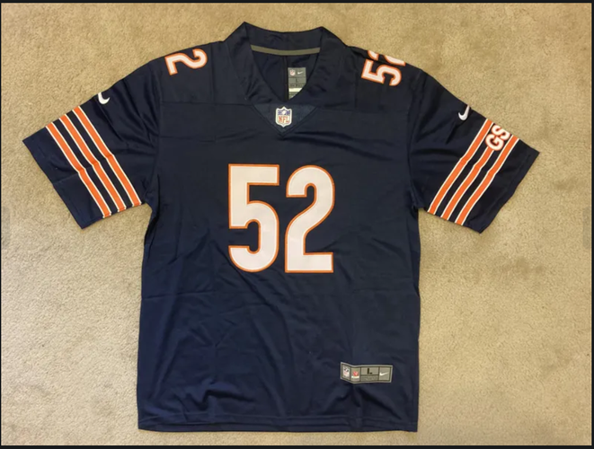 NEW - Men's Stitched Nike NFL Jersey - Khalil Mack - Bears - S-3XL