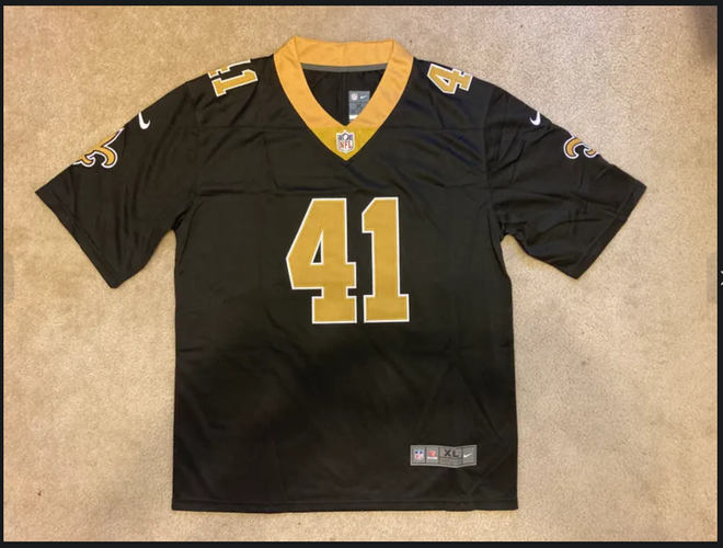 NEW - Men's Stitched Nike NFL Jersey - Alvin Kamara - Saints - L-2XL