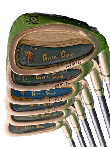 Gentle Giant Iron Set 6-PW,GW RH Men's Regular Graphite 6i 37" Nice Jumbo Grips