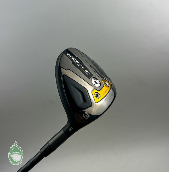 Used RH Callaway Rogue ST LS 3 Wood 15* Tensei 75g Stiff Graphite Golf Club