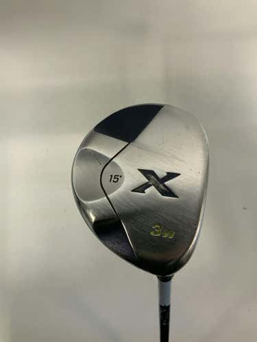 Used Callaway X 3 Wood Stiff Flex Graphite Shaft Fairway Woods