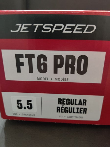 New Intermediate CCM JetSpeed FT6 Pro Hockey Skates Regular Width Size 5.5