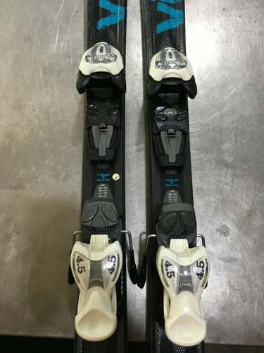 Used Volkl Rtm W Marker 4.5 120 Cm Boys' Downhill Ski Combo