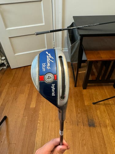 Used Men's Adams Right Handed Stiff Flex 4H Blue Hybrid