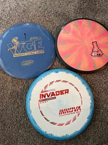 3 pack disc golf disc Set