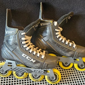 Used CCM Super Tacks 9350 Inline Skates Regular Width Size 3