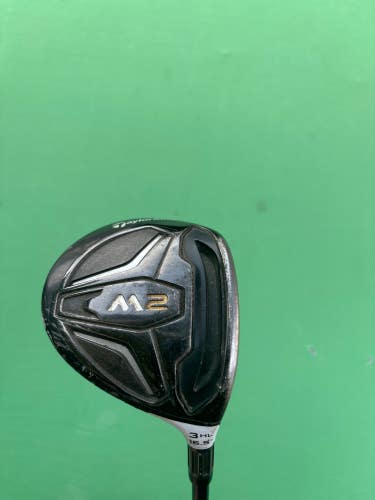 Used Men's TaylorMade M2 Fairway Wood Right Handed Stiff Flex 3 Wood HL