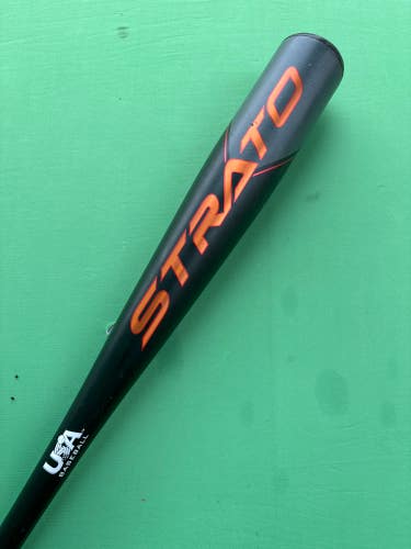 Used Kid Pitch (9YO-13YO) 2023 AXE Strato Bat USABat Certified (-8) Alloy 22 oz 30"