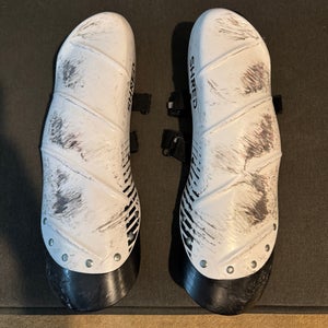 SHRED Used Shin Guards, White.