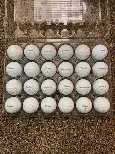 24 Titleist Pro V1 Golf Balls