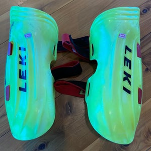 Leki Used Small Ski Race Shin Guard kids