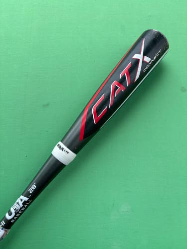 Used Kid Pitch (9YO-13YO) 2024  Marucci CAT X Connect Bat USABat Certified (-11) Hybrid 17 oz 28"