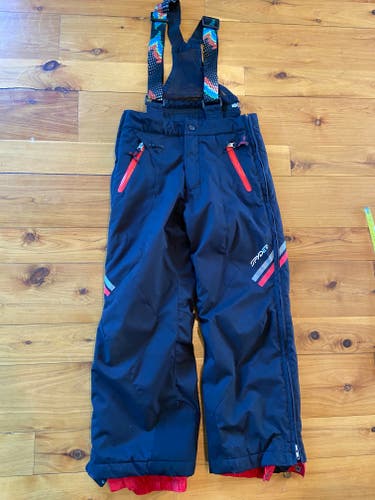 Spyder Ski Race Bibs - full zip legs size 8 youth