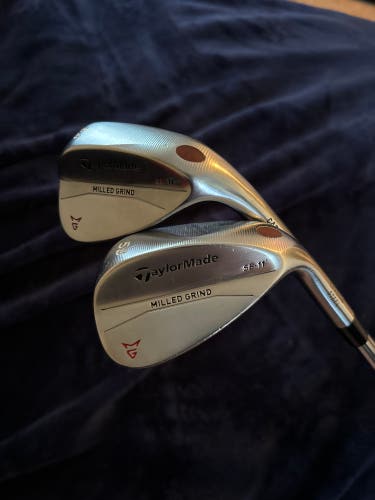 TaylorMade milled grind 54° & 58° wedges