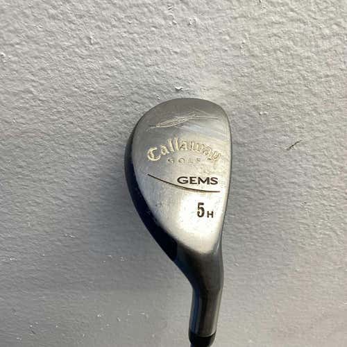 Callaway 5 Hybrid Regular Flex Graphite Shaft Hybrid Club