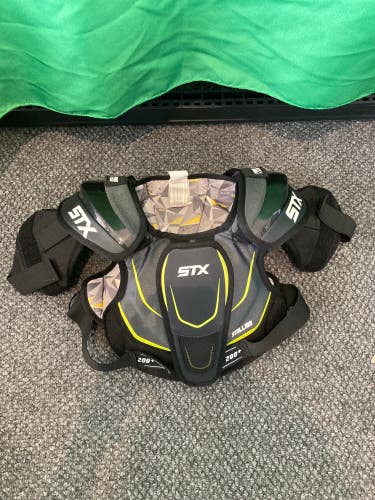 Used Medium Youth STX Stallion 200+ Shoulder Pads