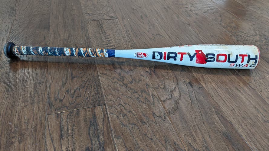 Used 2020 Dirty South Dirty South Swag USSSA Certified Bat (-12) Composite 15 oz 27"