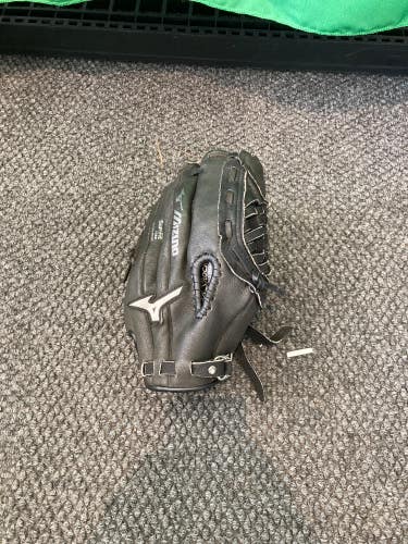 Black Used Mizuno Prospect Right Hand Throw Infield Baseball Glove 10.75"