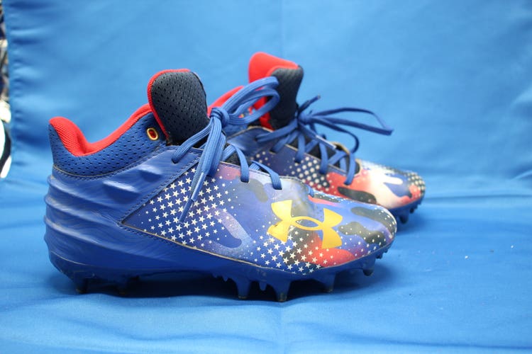 Used Size 5.0 (Women's 6.0) Unisex Under Armour Low Top Blur Molded Cleats