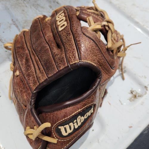 Wilson Right Hand Throw A800 Optima Baseball Glove 11.5" Nice Game Ready Glove