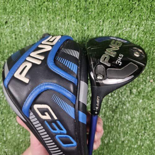 Ping G30 14.5° 3 Fairway Wood 3W Head Only With Headcover Left Handed LH