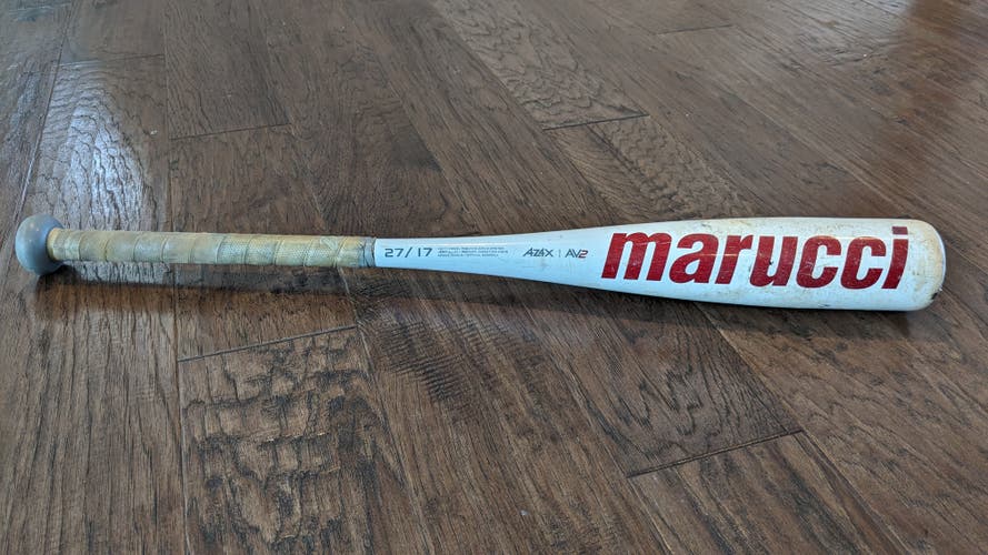 Used Marucci CAT7 USSSA Certified Bat (-10) Alloy 17 oz 27"