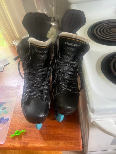 (Just The Boot) Used Senior Bauer Regular Width  13 Supreme Hockey Skates