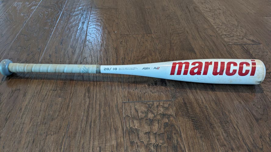 Used 2019 Marucci CAT7 USSSA Certified Bat (-10) Alloy 18 oz 28"