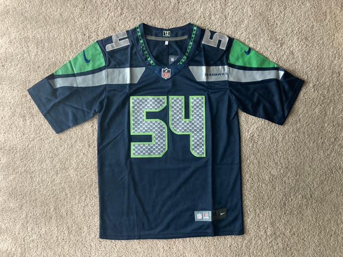 NEW - Mens Stitched Nike NFL Jersey - Bobby Wagner - Seahawks - S-3XL - Blue