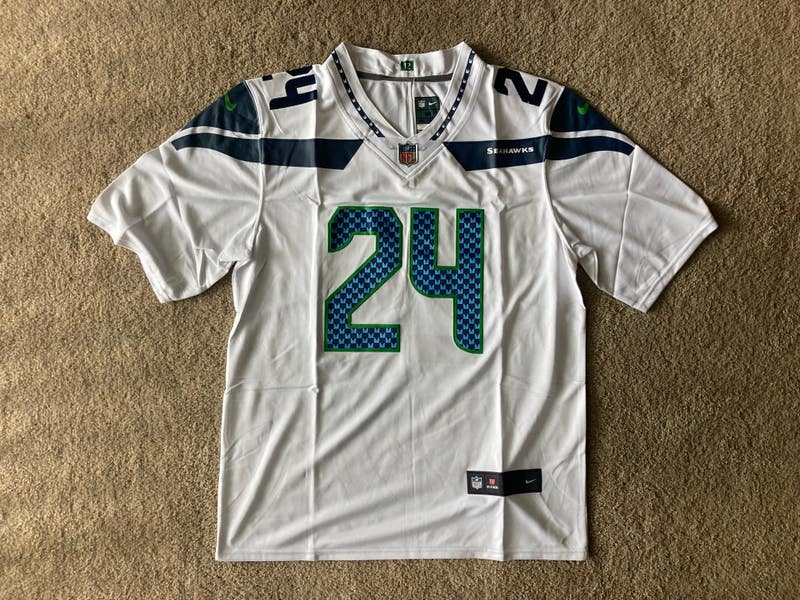 NEW - Mens Stitched Nike NFL Jersey - Marshawn Lynch