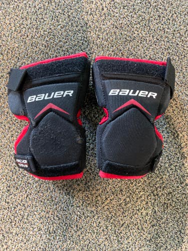 Used Bauer Youth Goalie Knee Guards