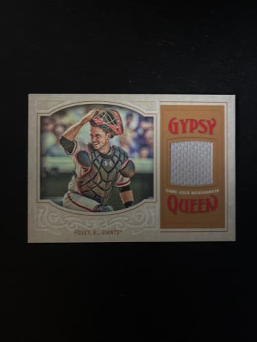 Buster Posey Jersey Patch Gypsy Queen