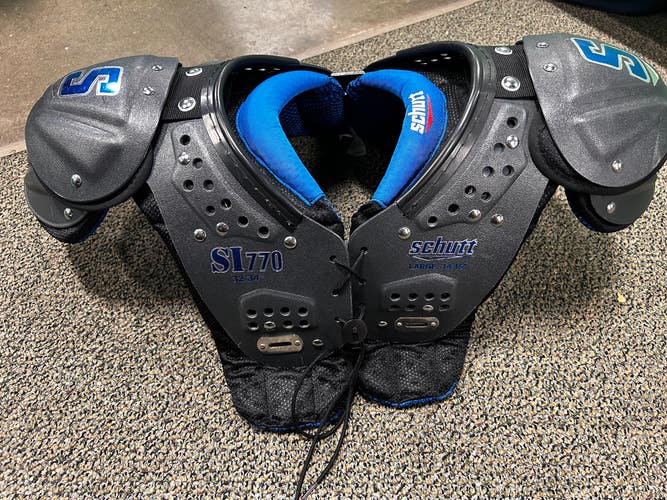 Used Large Youth Schutt SI 770 Shoulder Pads
