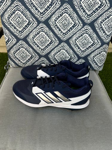 Adidas Icon 8 Baseball Cleats Navy Size 11