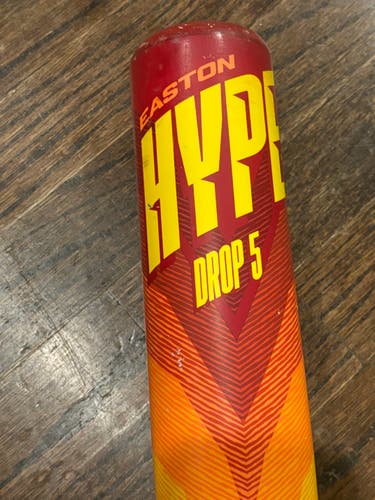 Used 2024 Easton Hype Fire USSSA Certified Bat (-5) Composite 27 oz 32"