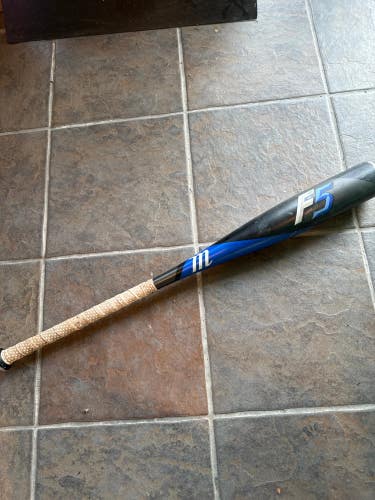 Used Kid Pitch (9YO-13YO) Marucci F5 Bat USABat Certified (-10) Alloy 20 oz 30"